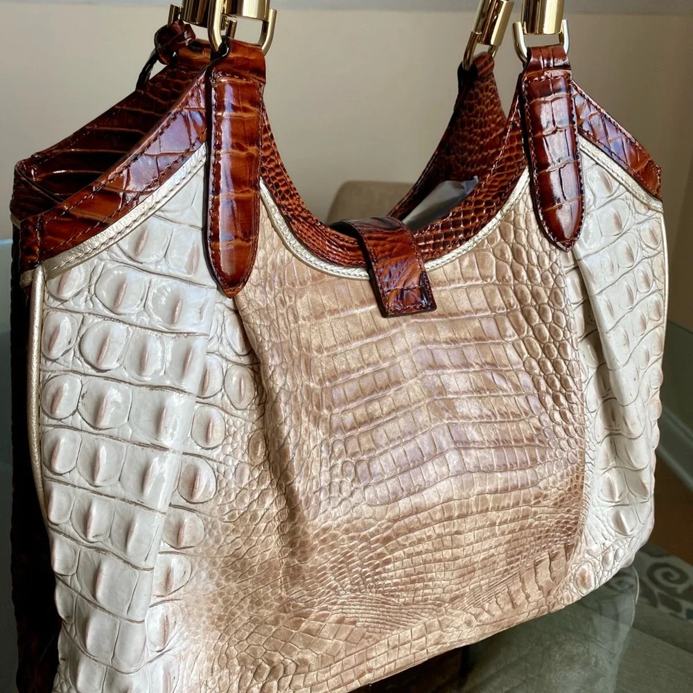 🙌EUC! Brahmin Celia Praline La Sierra Melbourne🙌 - Picture 3 of 10